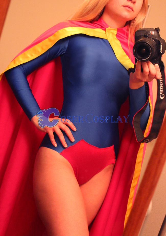 Sexy Supergirl Cosplay Costume Fashion
